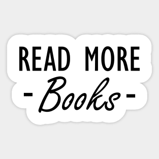 Book - Read More Books Sticker